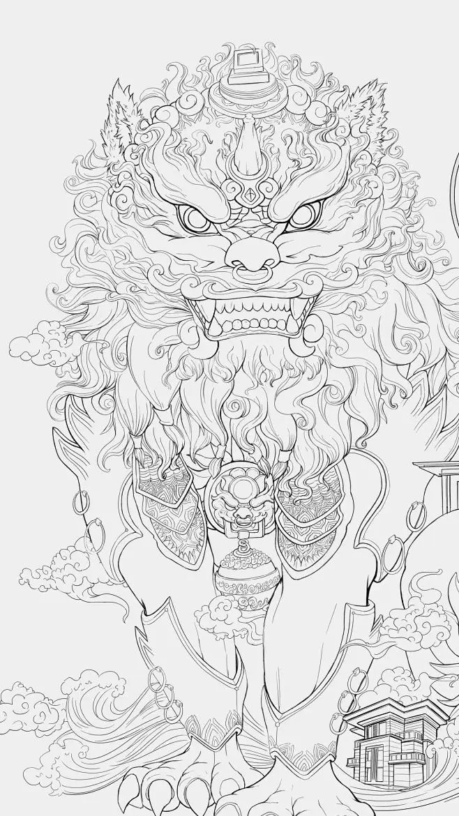 Hình Xăm Kỳ Lân Full Lưng: Ý Nghĩa Và Hình Ảnh Ấn Tượng 35
