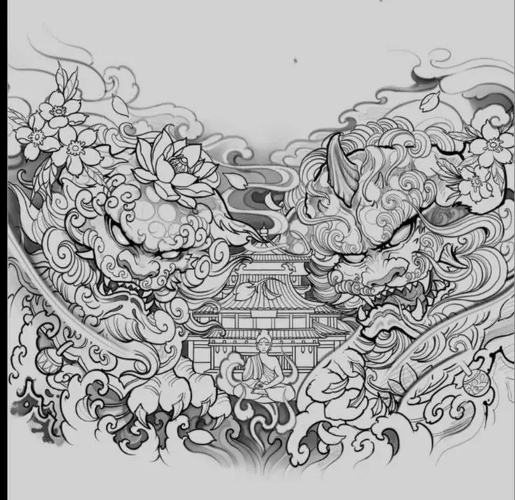 Hình Xăm Kỳ Lân Full Lưng: Ý Nghĩa Và Hình Ảnh Ấn Tượng 54