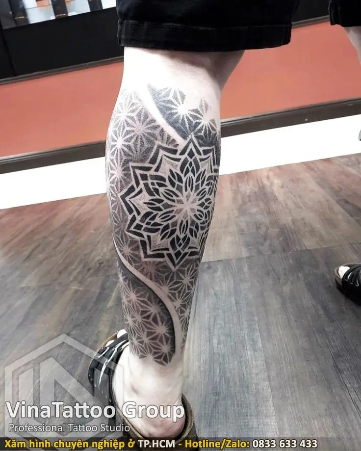 Sáng Tạo Hình Xăm Maori Bắp Chân – 50+ Thiết Kế Độc Đáo