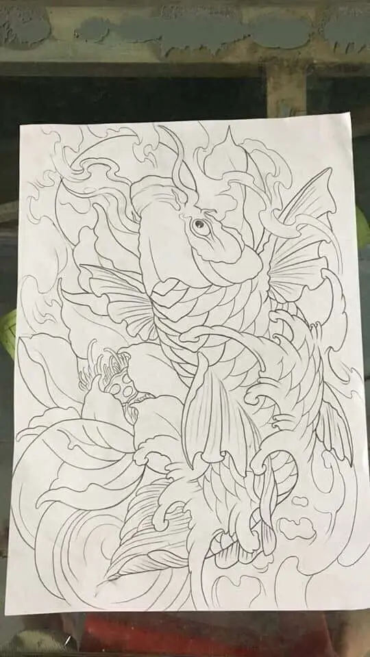 Tìm Hiểu Hình Xăm Mặt Quỷ Cá Chép – Các Thiết Kế Ấn Tượng