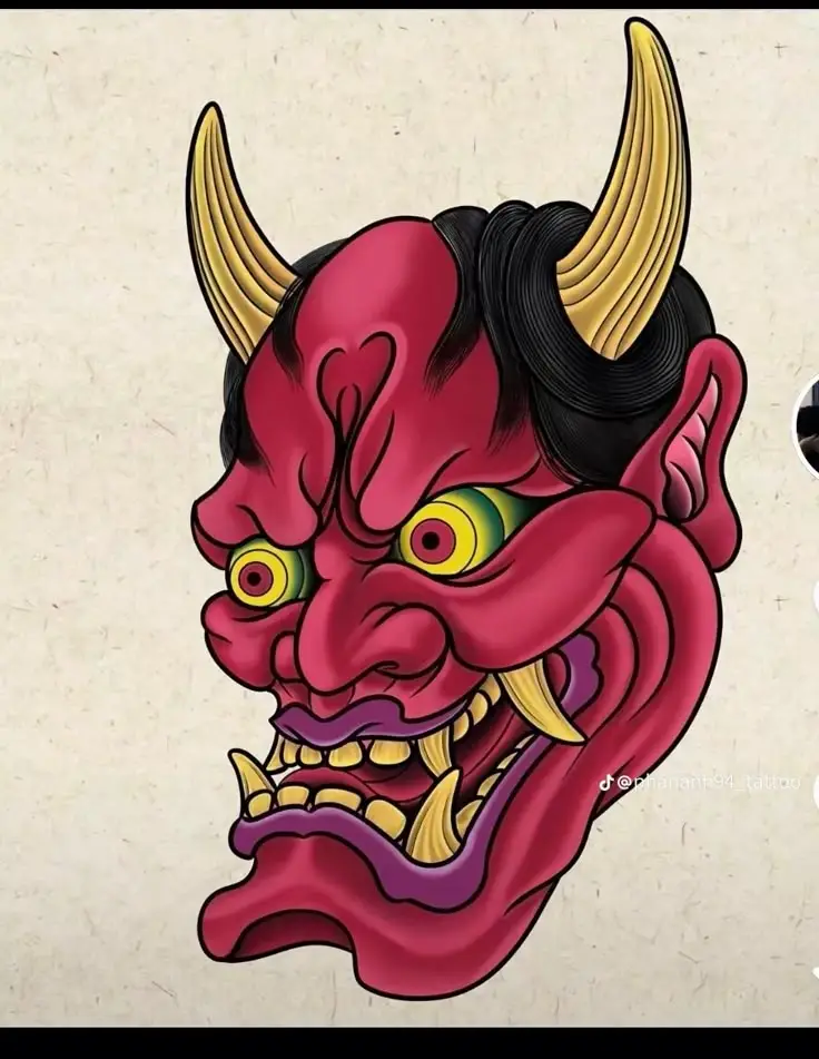 Hình Xăm Mặt Quỷ Mini: Một Nét Nghệ Thuật Độc Đáo