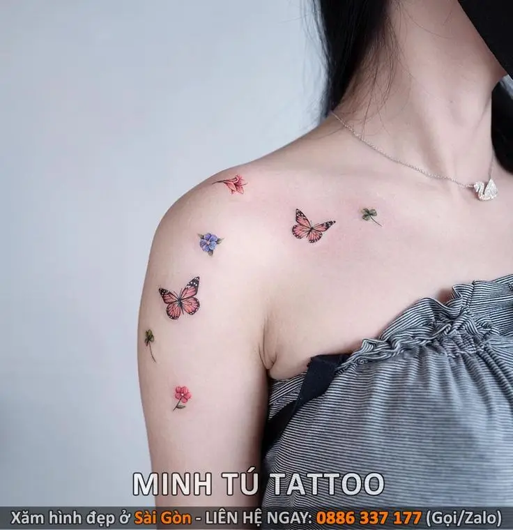 Ý tưởng hình xăm mini ở ngực đẹp và ý nghĩa