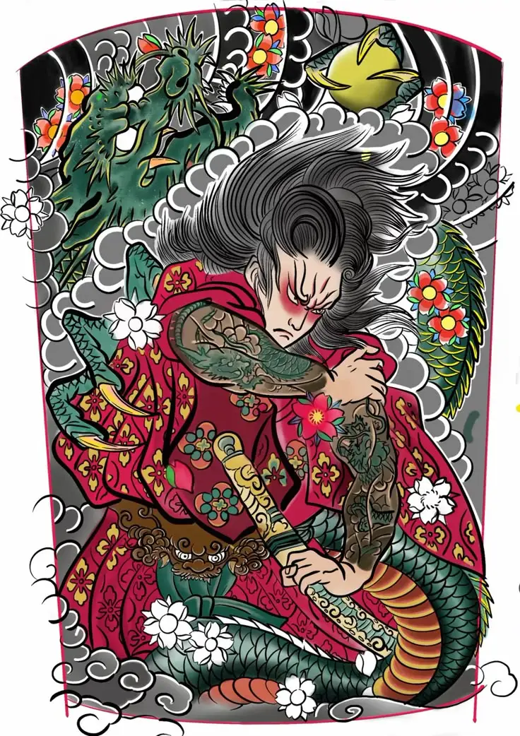 Khám Phá Hình Xăm Nhật Cổ Samurai - Sự Kiện Của Văn Hóa 17