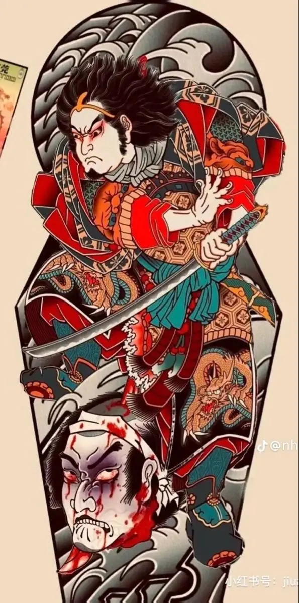 Khám Phá Hình Xăm Nhật Cổ Samurai - Sự Kiện Của Văn Hóa 59