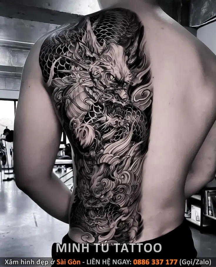 Hình Xăm Nửa Lưng Cho Nam – Những Thiết Kế ấn Tượng