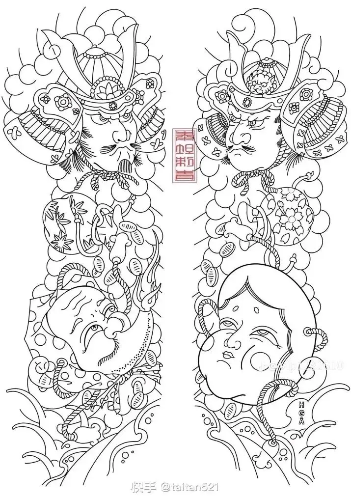 Hình Xăm Nửa Ngực Nhật Cổ - Nghệ Thuật Truyền Thống Gợi Cảm 7