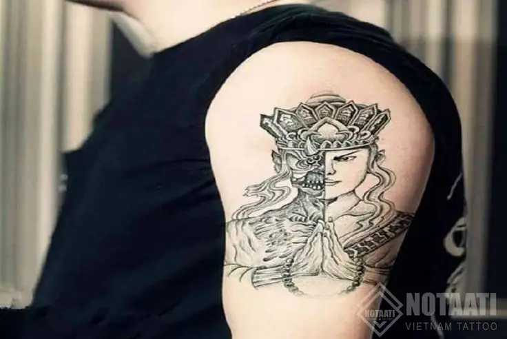 Hình Xăm Nữa Phật Nữa Quỷ: Khái Niệm Và Những Hình Ảnh Độc Lạ 20