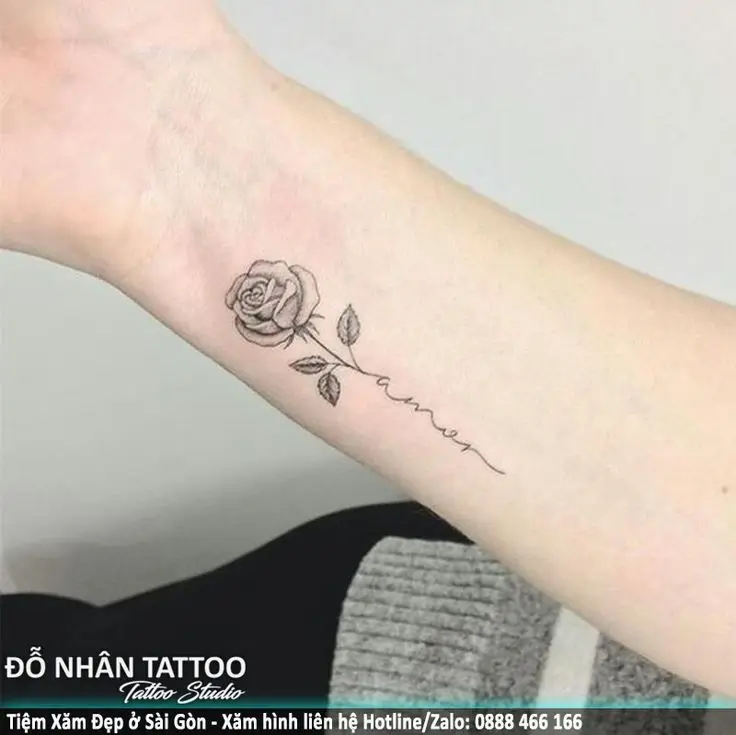 Hình Xăm Ở Cổ Tay Nữ: Tỏa Sáng Với Nét Đẹp Nhỏ Nhắn