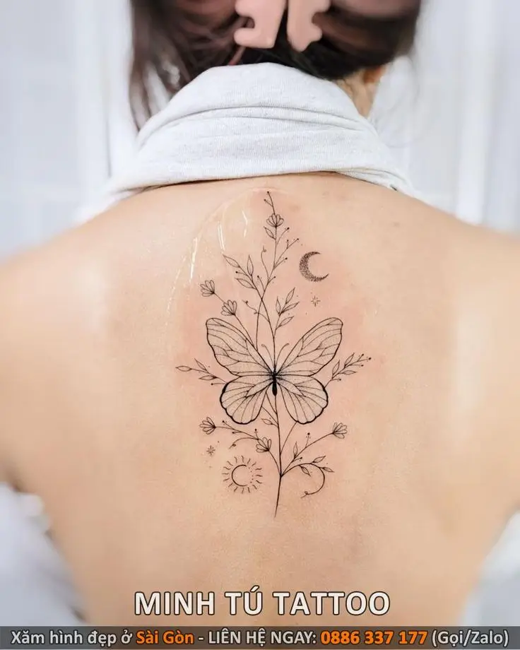 Hình Xăm Ở Lưng Nữ: Xinh Đẹp và Cá Tính 58