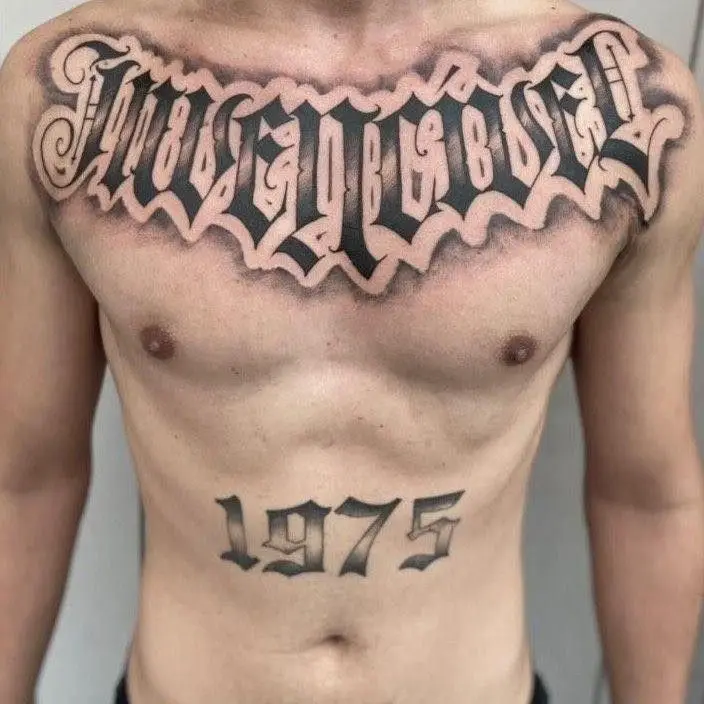 Hình xăm ở ngực đẹp – Tôn vinh vẻ đẹp cơ thể