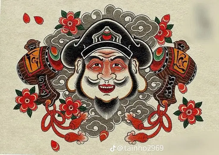Khám Phá Những Hình Xăm Ông Thần Tài Độc Đáo 52