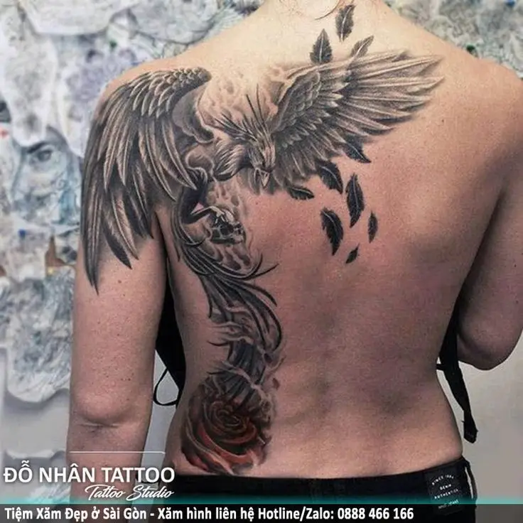 Hình Xăm Phượng Hoàng Cho Nam: Ý Nghĩa và Hình Ảnh Đẹp 12
