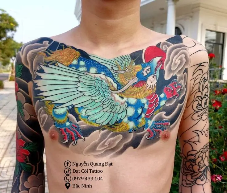 Hình Xăm Phượng Hoàng Cho Nam: Ý Nghĩa và Hình Ảnh Đẹp 19