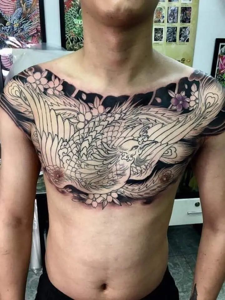 Hình Xăm Phượng Hoàng Cho Nam: Ý Nghĩa và Hình Ảnh Đẹp 48
