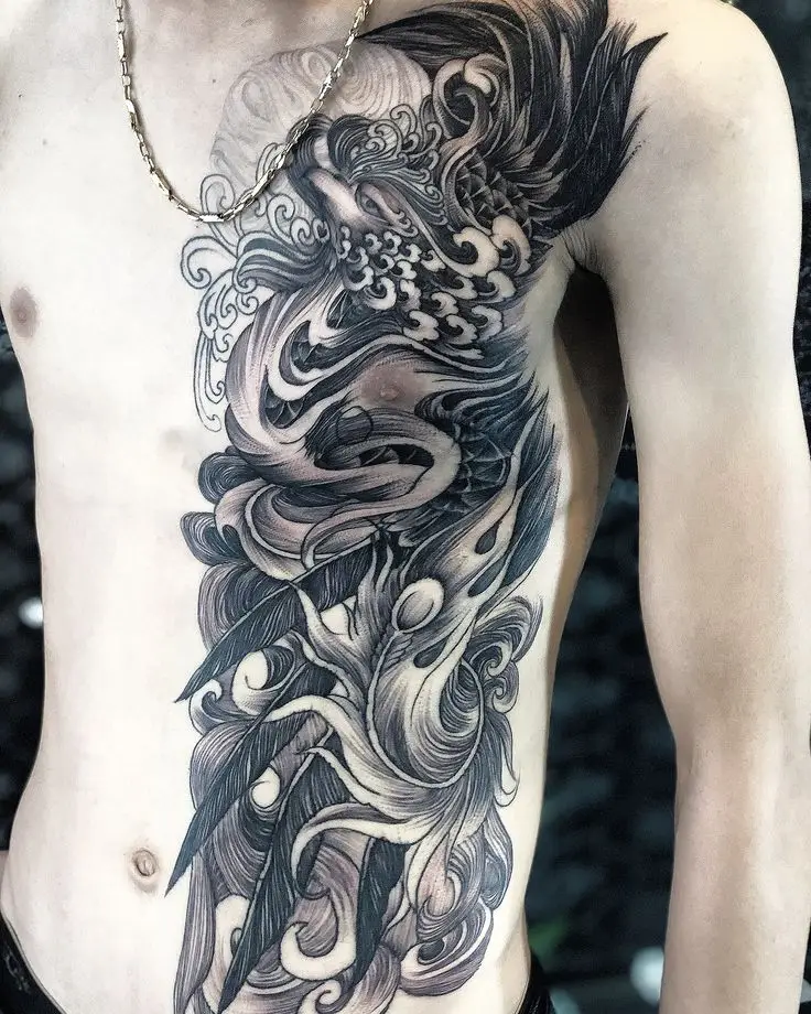 Mẫu Hình Xăm Phượng Hoàng: Sự Tái Sinh và Quyền Lực