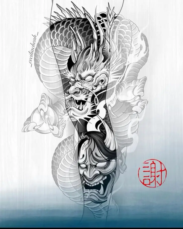 Hình Xăm Rồng Châu Á: Tượng Trưng Cho Sức Mạnh Và Quyền Lực