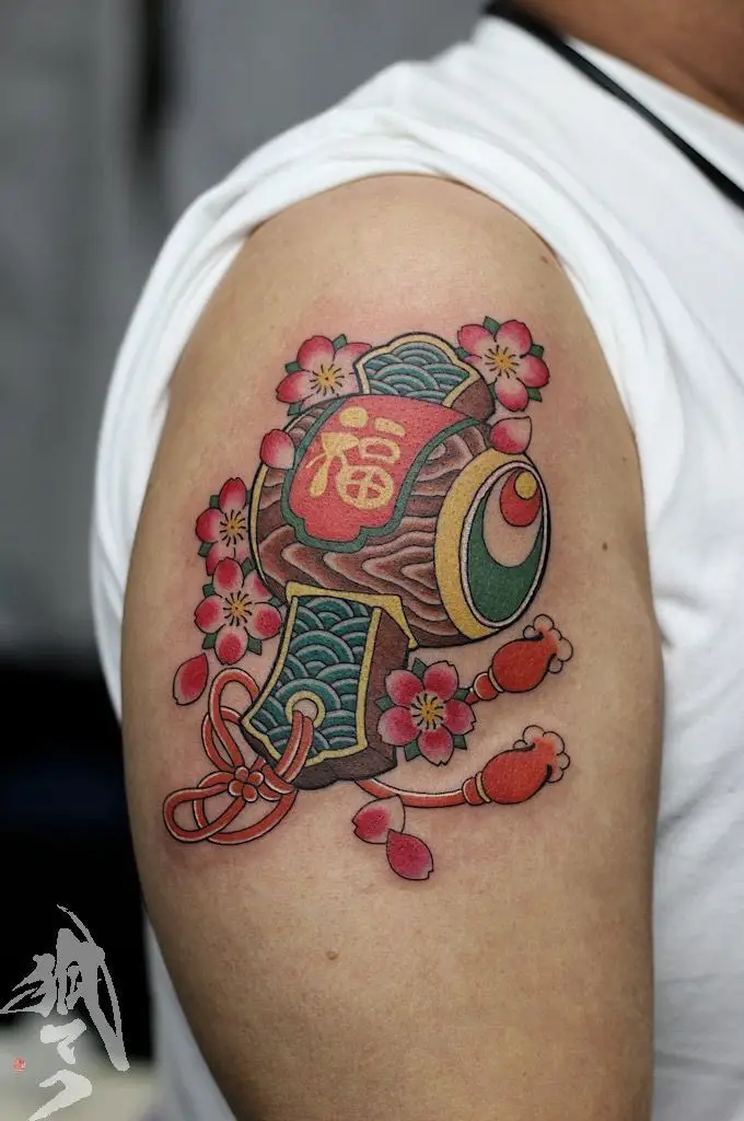 Khám Phá Hình Xăm Samurai Nhật Cổ Mini Thời Thượng 8
