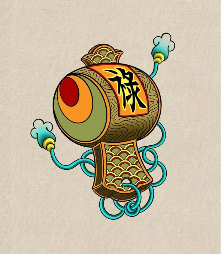 Khám Phá Hình Xăm Samurai Nhật Cổ Mini Thời Thượng 41