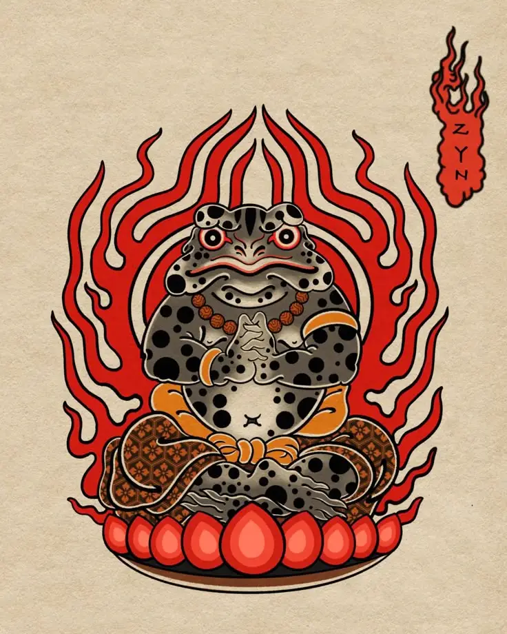 Khám Phá Hình Xăm Samurai Nhật Cổ Mini Thời Thượng 43