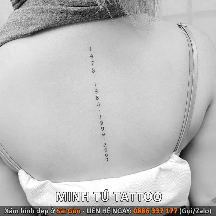 Top Hình Xăm Sống Lưng Đẹp Cho Nữ Đáng Thử