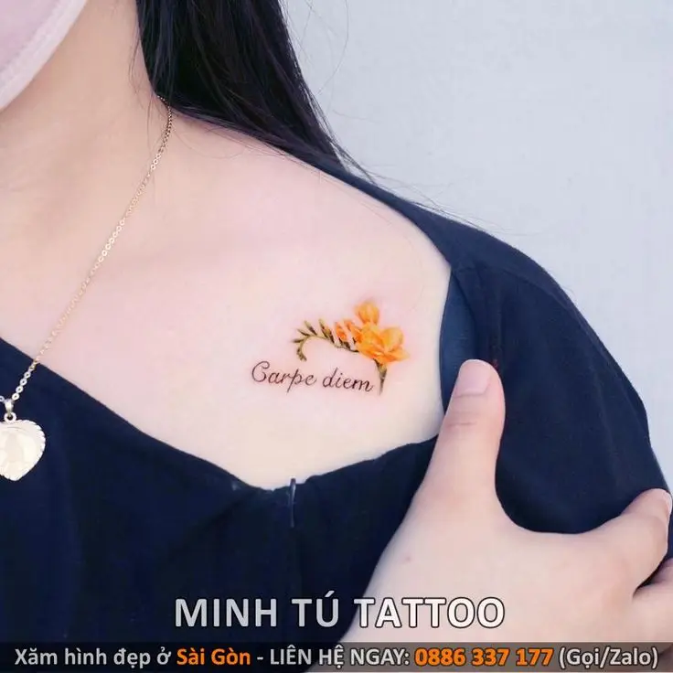 Hình Xăm Trên Ngực Nữ – Phá Cách và Cá Tính