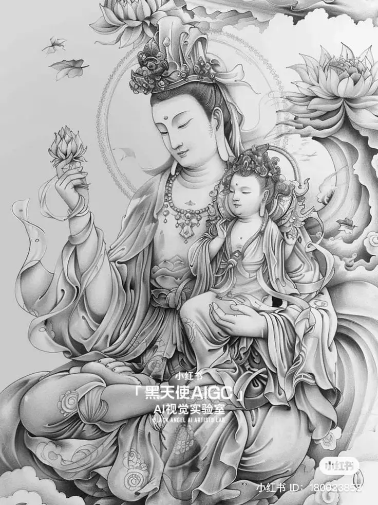 Tìm Hiểu Hình Xăm Tứ Đại Thiên Vương Đầy Tâm Linh