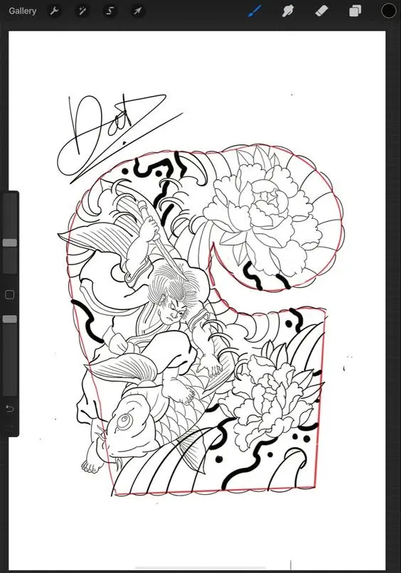 Top Hình Xăm Đui Đẹp Nam Nhật Cổ – 50 Mẫu Đột Phá