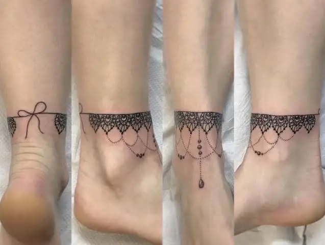 Hình Xăm Vòng Chân Nữ: Sự Nữ Tính Trong Nghệ Thuật Xăm 5