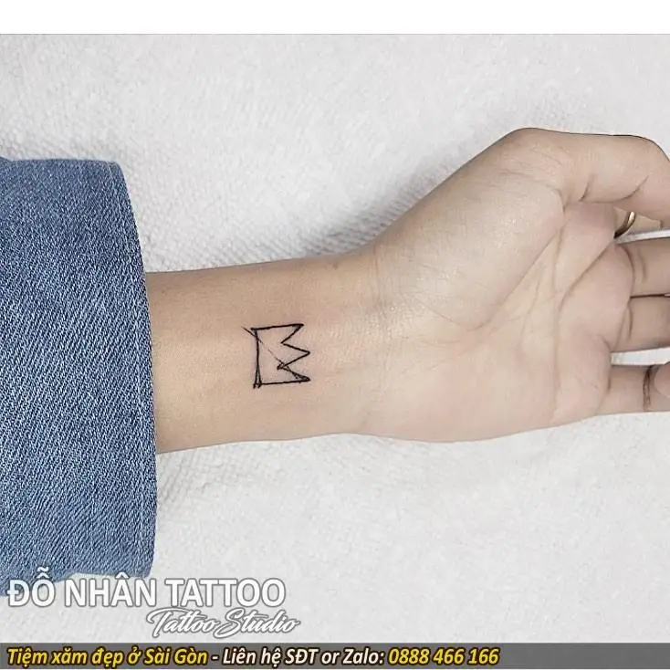 50 Hình Xăm Vuông Miệng Mini Đáng Yêu