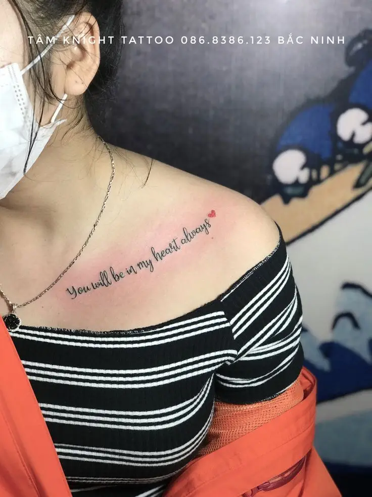 Hình Xăm Xương Quai Xanh Nữ Đẹp – 50 Mẫu Hình Xăm Đầy Quyến Rũ