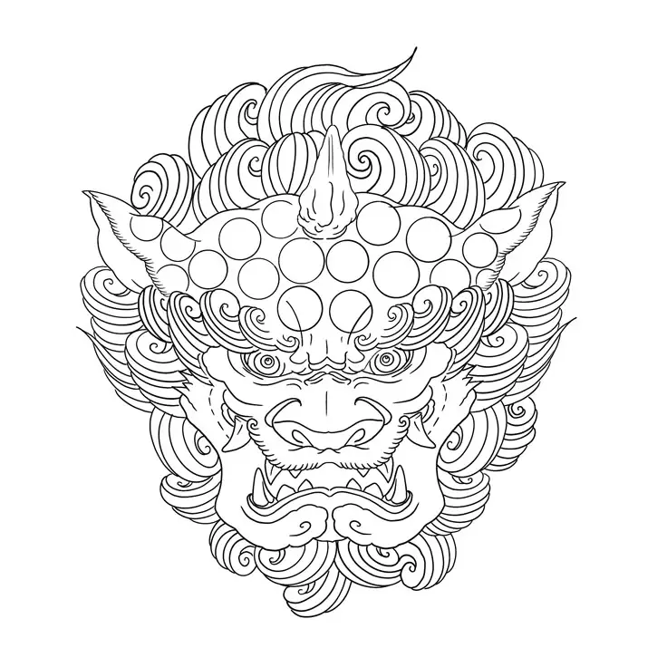 Khung Hình Xăm Kỳ Lân - Sự Sang Trọng và Bí Ẩn 12
