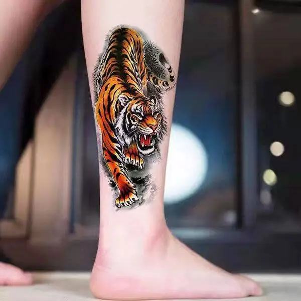 Mẫu Hình Xăm Hổ Xuống Núi: Đậm Đà Tình Cảm Văn Hóa