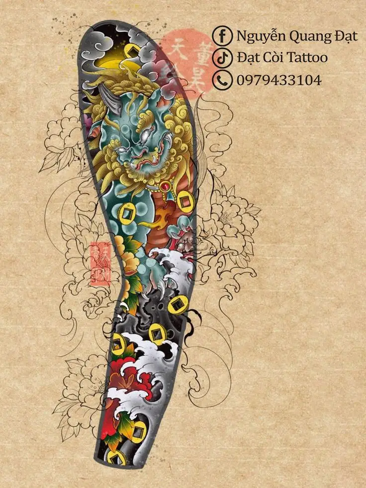 Khám Phá Mẫu Hình Xăm Kỳ Lân Độc Đáo