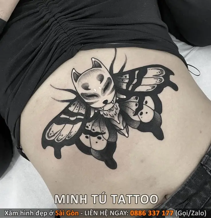 Những Hình Xăm Ở Bụng Cho Nữ Tự Tin 26