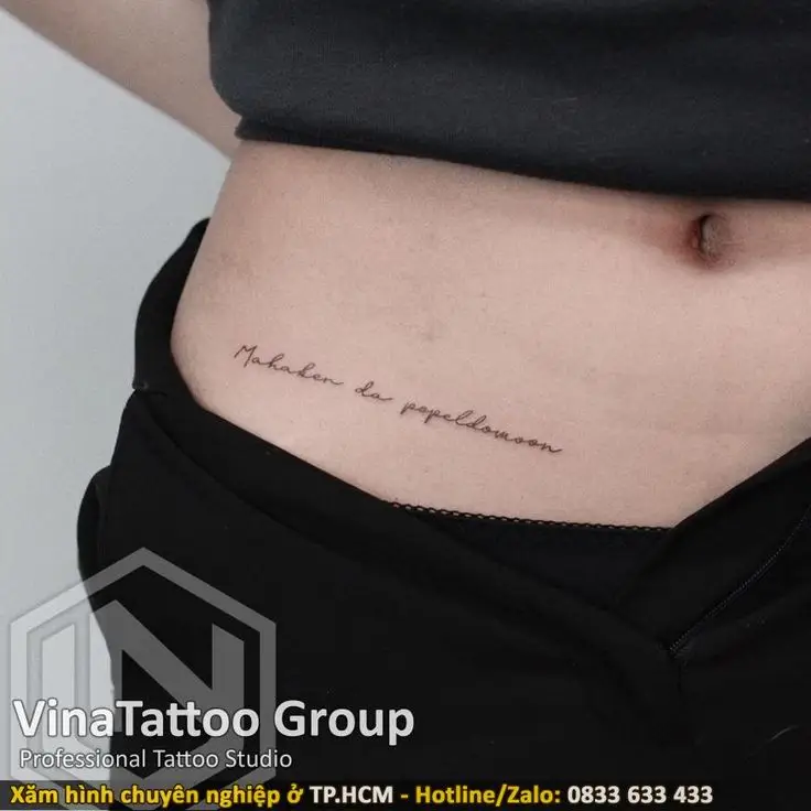 Những Hình Xăm Ở Bụng Cho Nữ Tự Tin