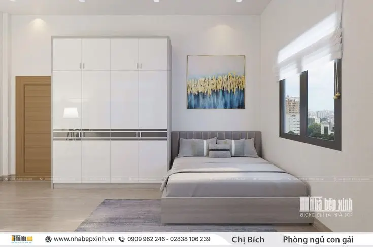 50+ Mẫu thiết kế phòng ngủ con gái lớn đẹp và hiện đại