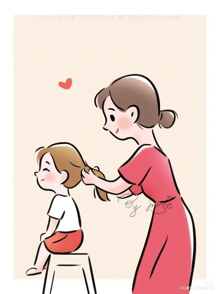 Vẽ mẹ và con gái dễ nhất – Hướng dẫn và hình ảnh minh họa