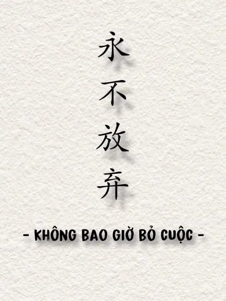 Xăm Chữ Trung Ý Nghĩa – Các Mẫu Hình Đẹp Chất Lượng