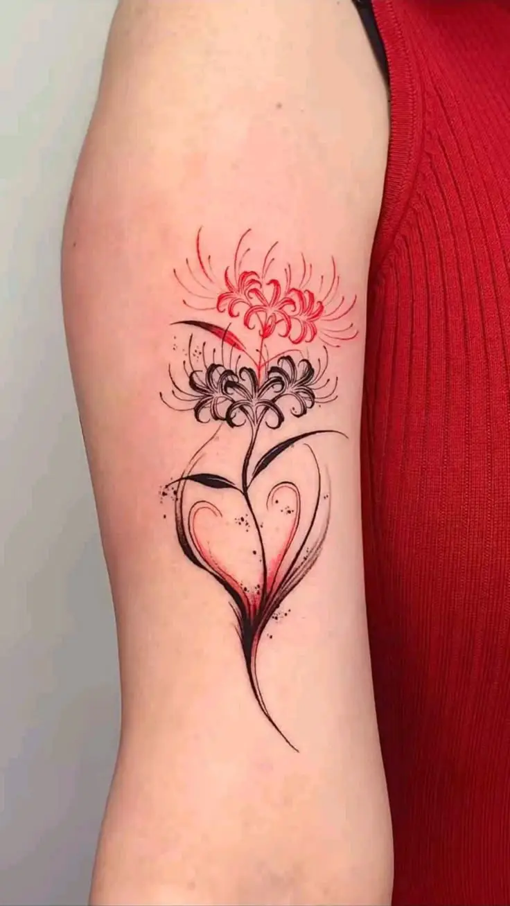 Xăm Hình Hoa Bỉ Ngạn: Cái Chết Và Sự Tái Sinh Trong Nghệ Thuật