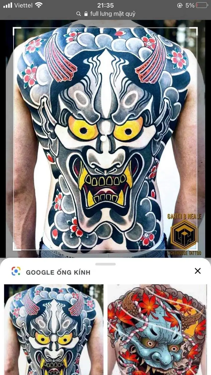 Xăm Quan Công Mở Mắt Ý Nghĩa và Đẹp