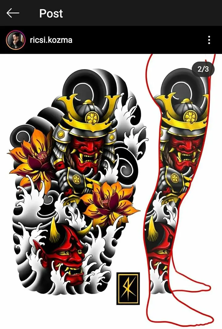 Yakuza Hình Xăm Full Chân Nhật Cổ Đậm Chất Văn Hóa