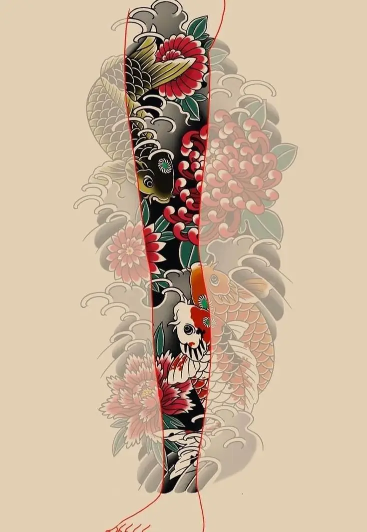 Yakuza Hình Xăm Nhật Cổ Full Tay - Tìm Hiểu Vẻ Đẹp Văn Hóa 40